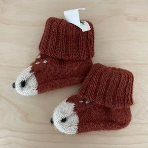 6M-12M Oeuf Baby Alpaca Doe Booties